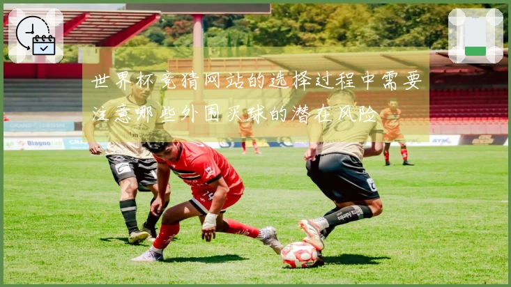世界杯竞猜网站的选择过程中需要注意哪些外围买球的潜在风险